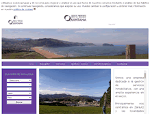 Tablet Screenshot of inmobiliariaquintana.com